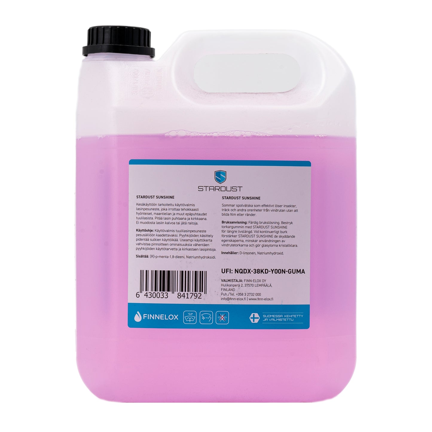 Stardust Windscreen Sunshine Tuulilasinpesuneste